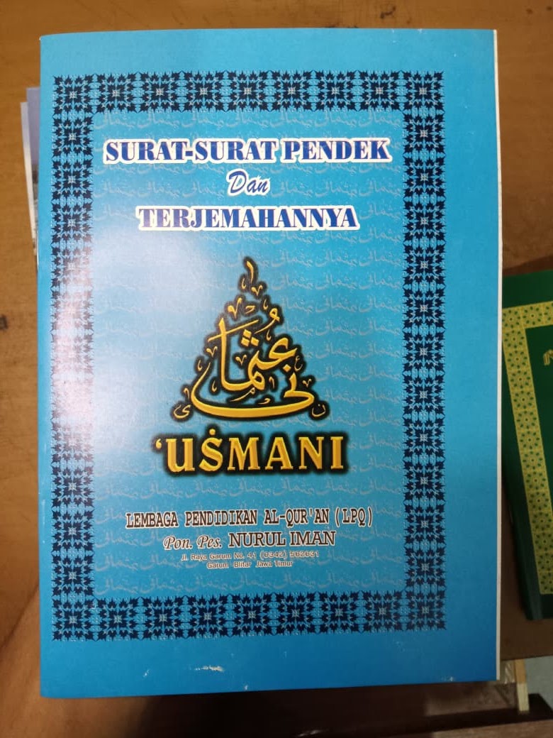 Sampul SURAT PENDEK & TERJEMAH